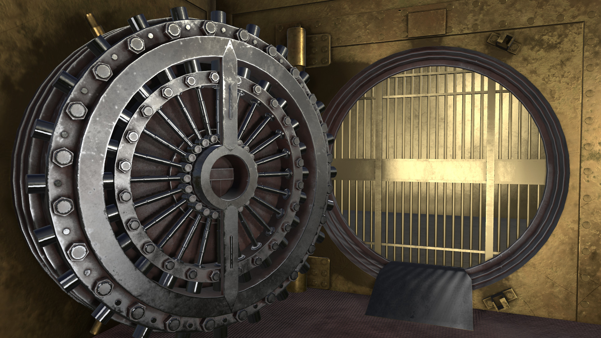 Bank Vault Wallpaper