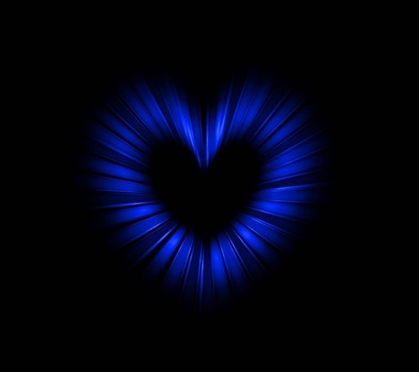 Blue And Black Hearts Wallpapers Wallpaper Cave