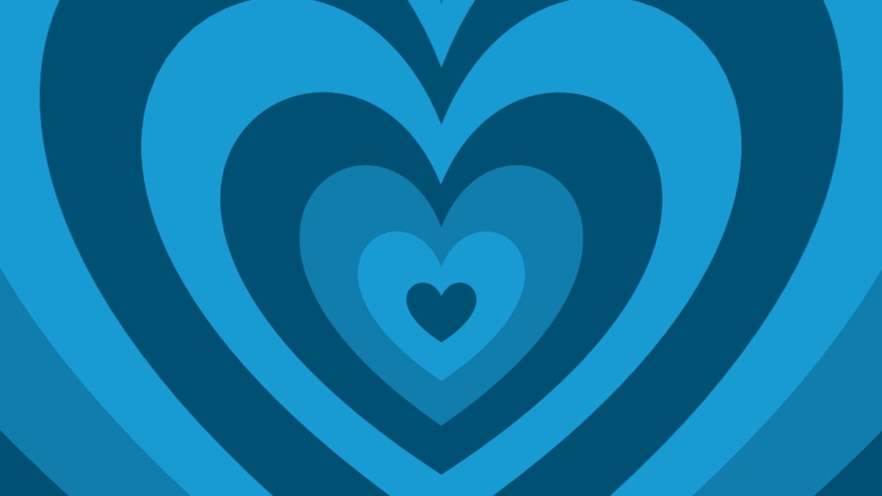 Blue Heart Aesthetic PC Wallpapers Wallpaper Cave