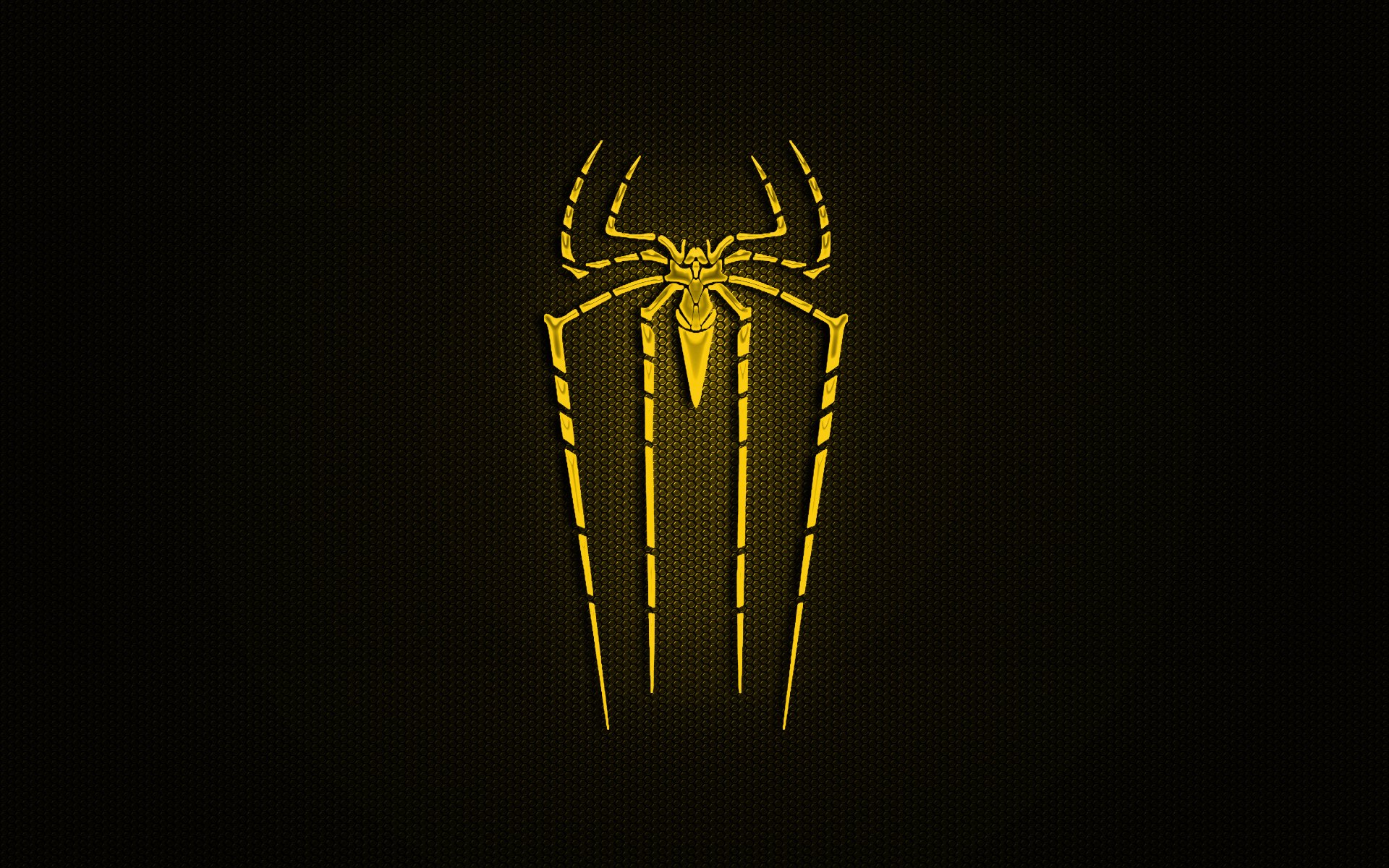 Black And Gold Spider Man Wallpaper
