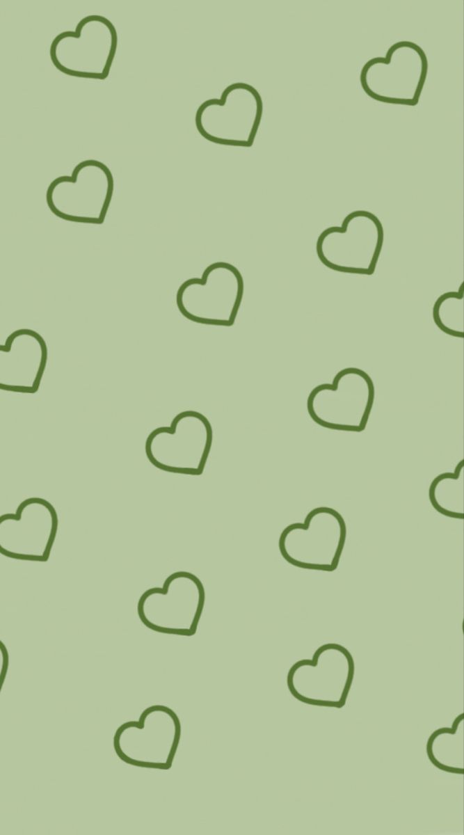 Sage Green Heart Wallpapers Wallpaper Cave