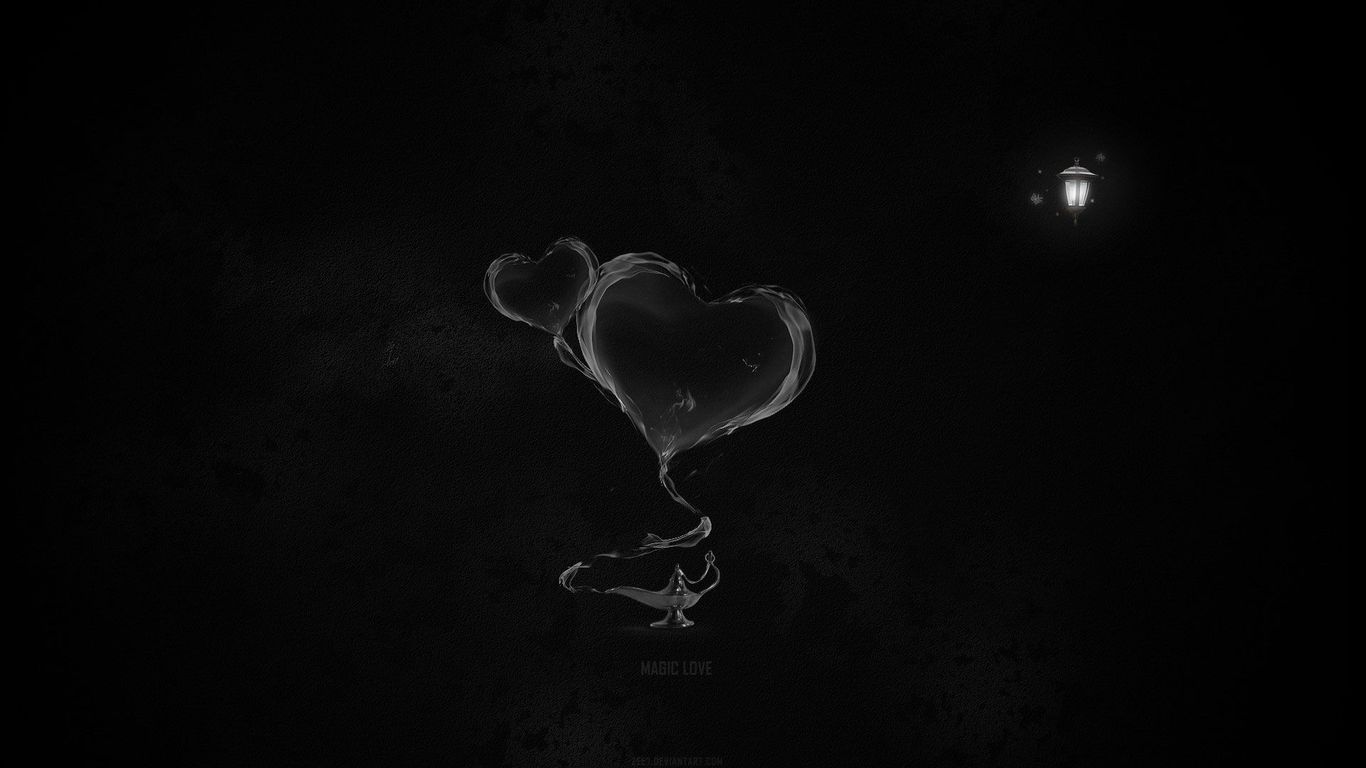 Aesthetic Black Heart Wallpapers Wallpaper Cave