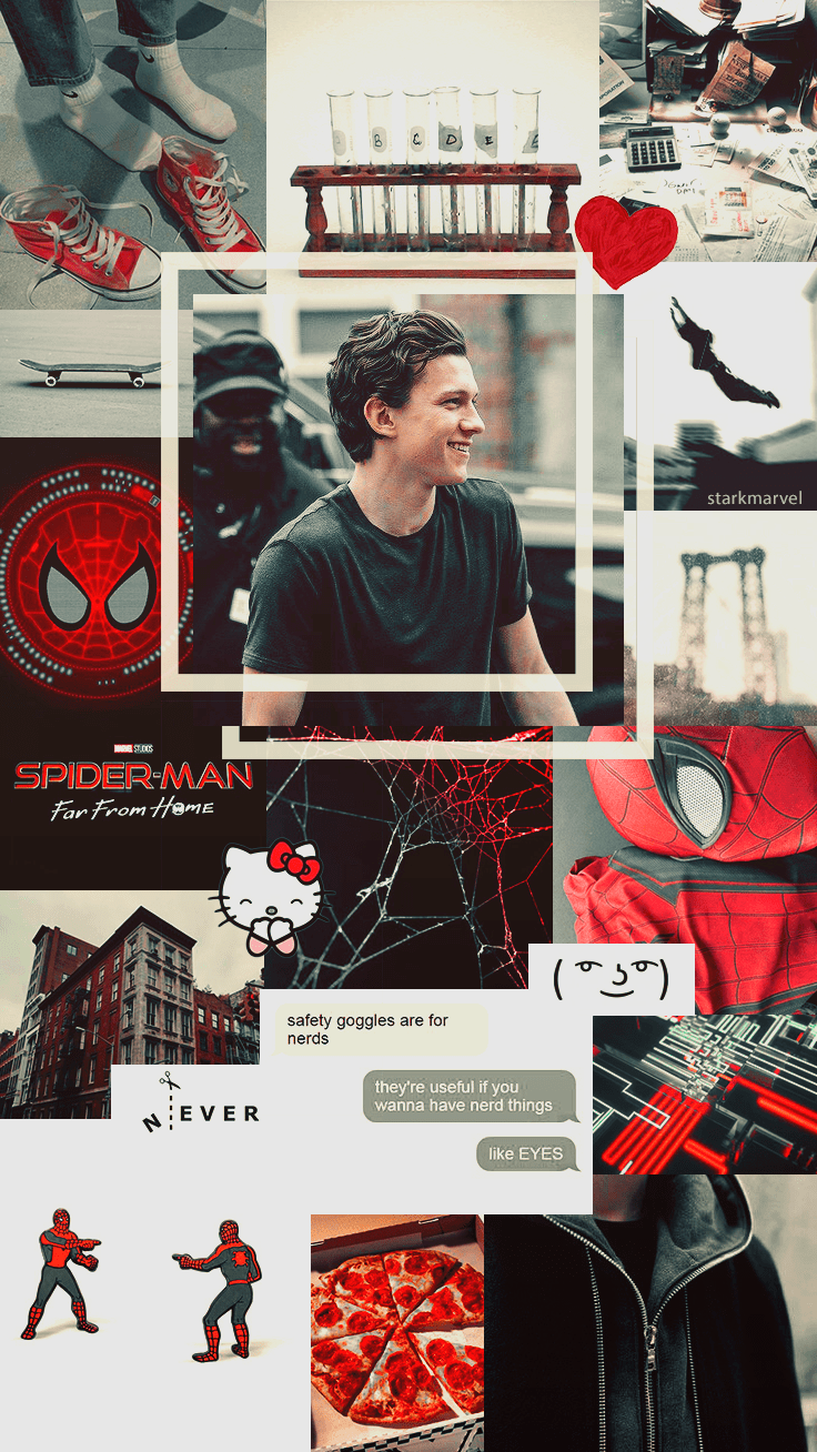 Tom Holland Collage Wallpapers Wallpaper Cave