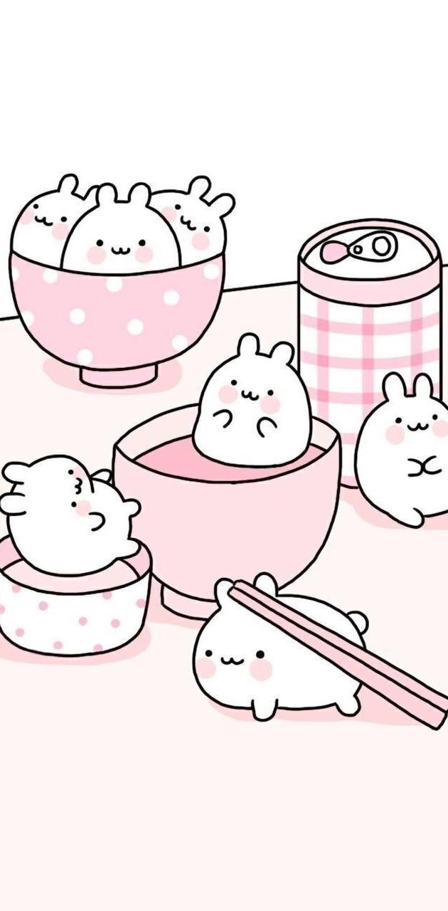 Pink Bunny Aesthetic Wallpapers Wallpaper Cave