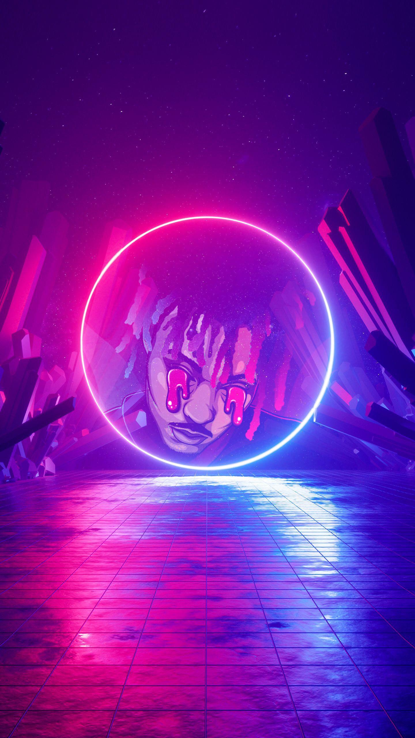 Juice Wrld Neon Wallpapers Wallpaper Cave