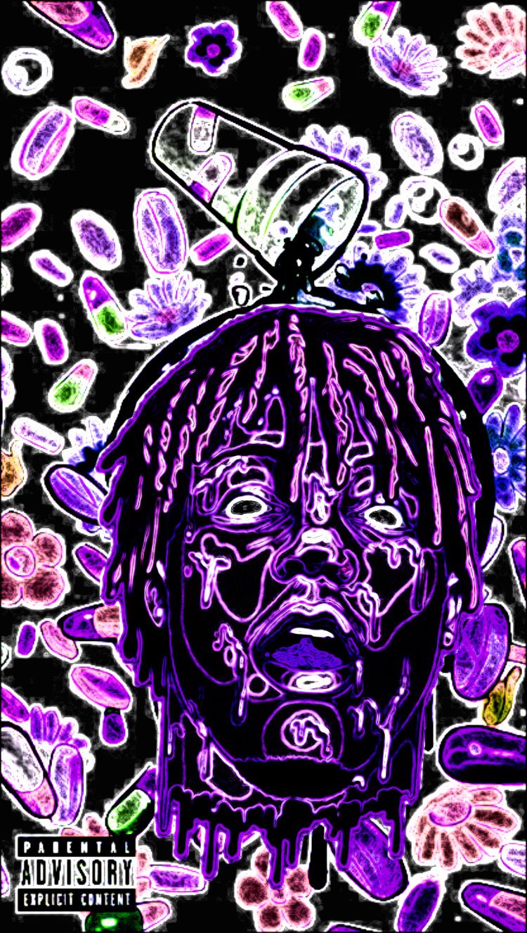 Juice Wrld Neon Wallpapers Wallpaper Cave