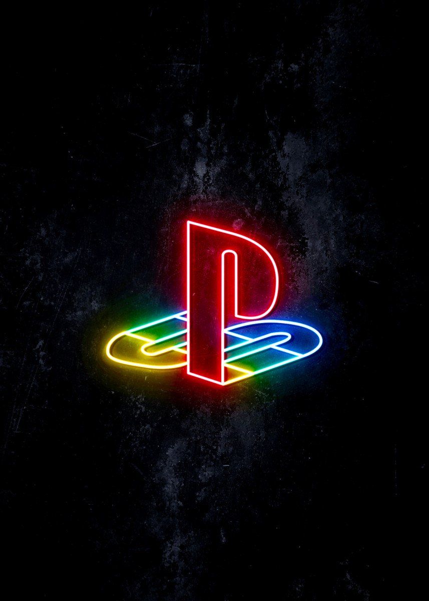 Neon Playstation Wallpapers Wallpaper Cave