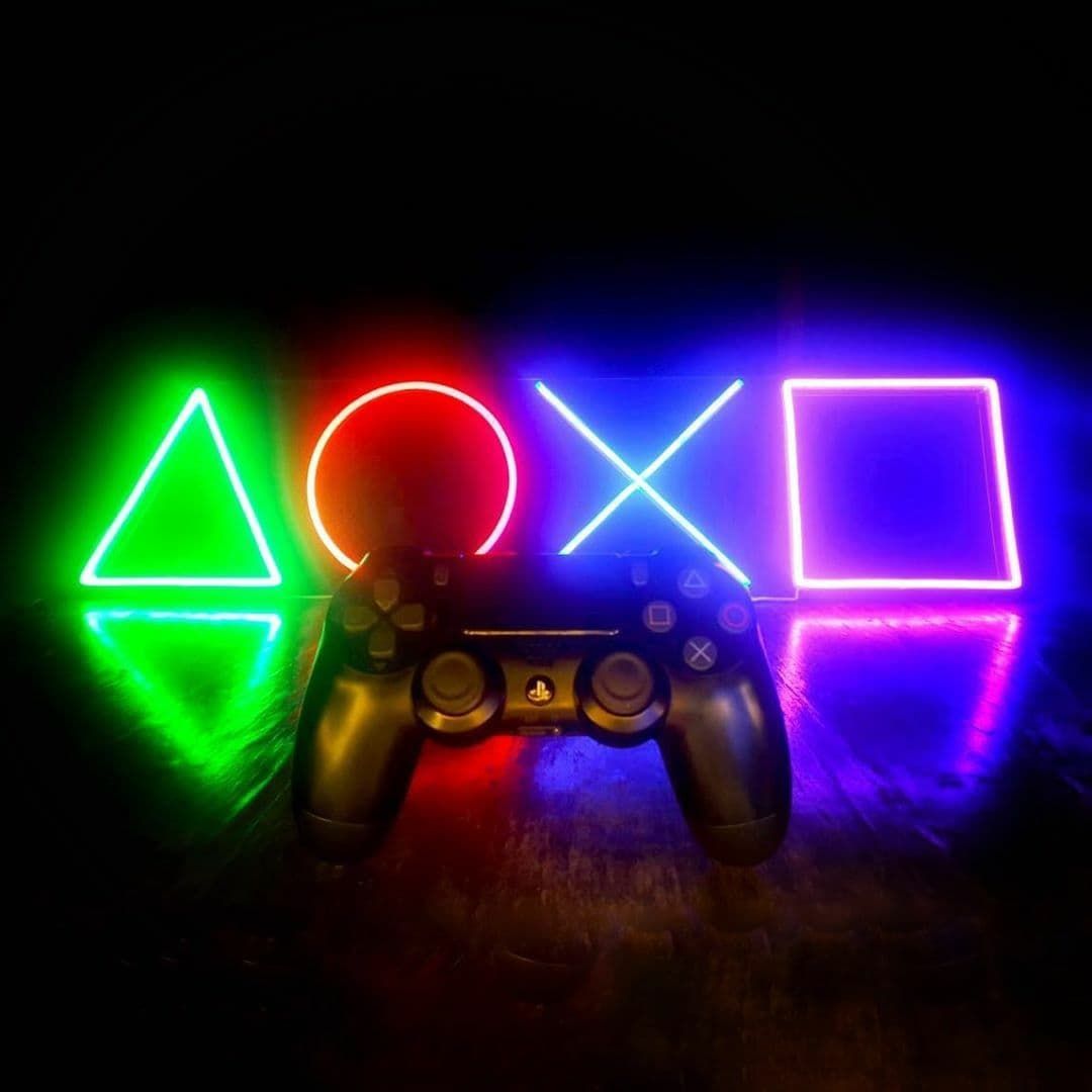 PS5 Neon Wallpapers Wallpaper Cave