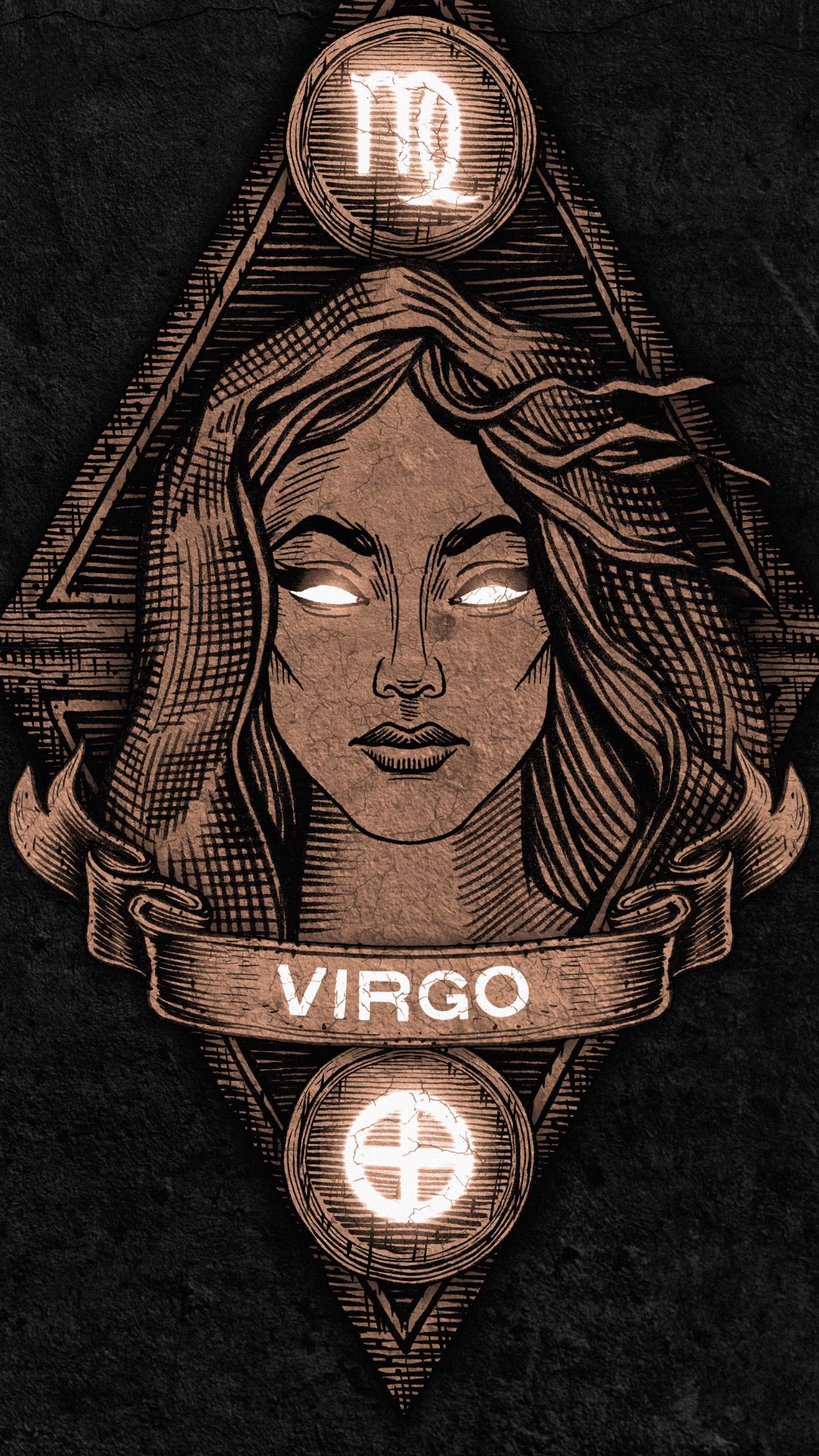 Virgo Zodiac Sign Wallpapers Wallpaper Cave