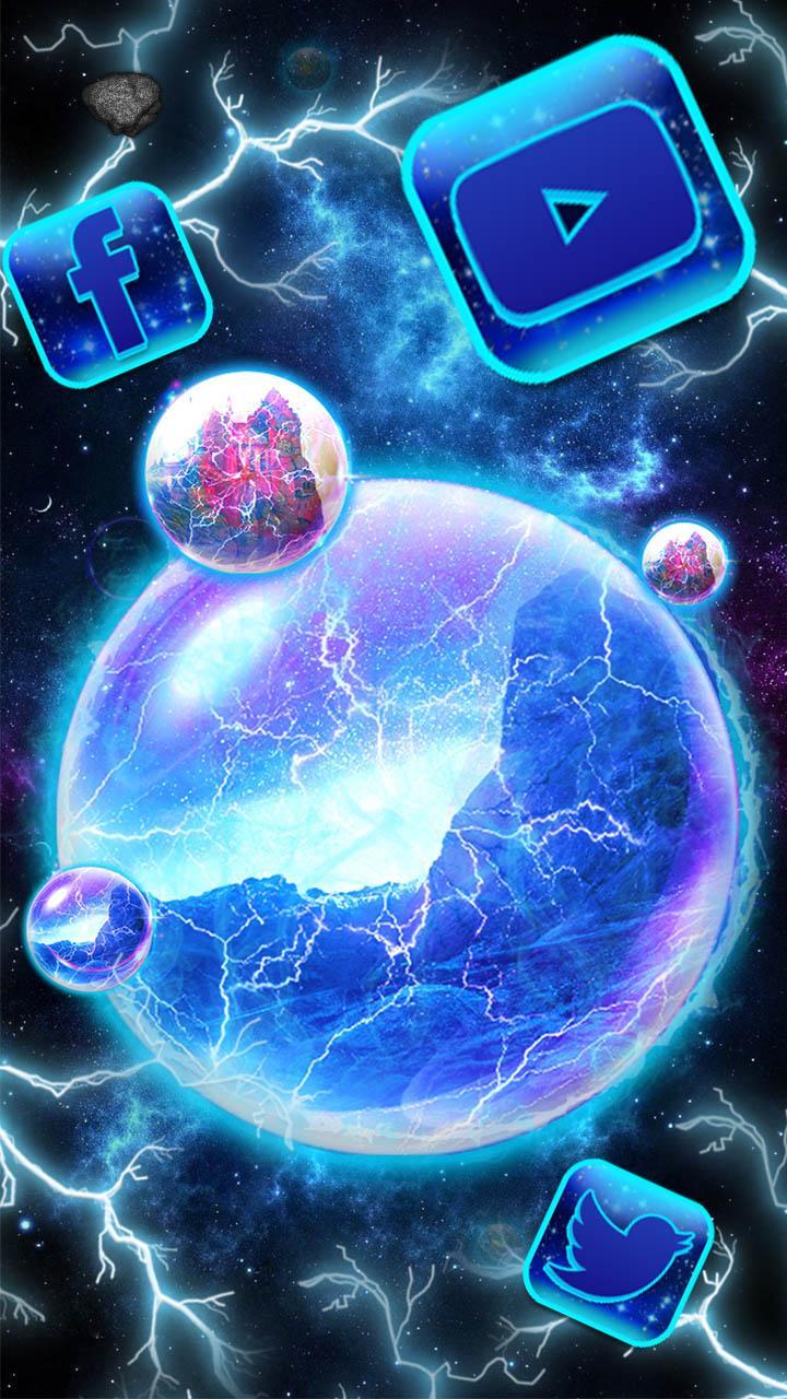 Neon Earth Wallpapers Wallpaper Cave