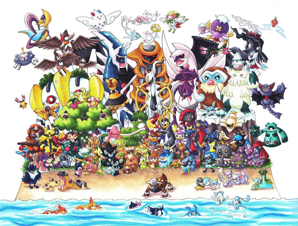 Sinnoh Region Pokemon Wallpapers Wallpaper Cave