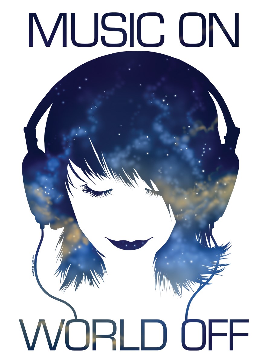 Music On World Off Wallpapers Wallpaper Cave