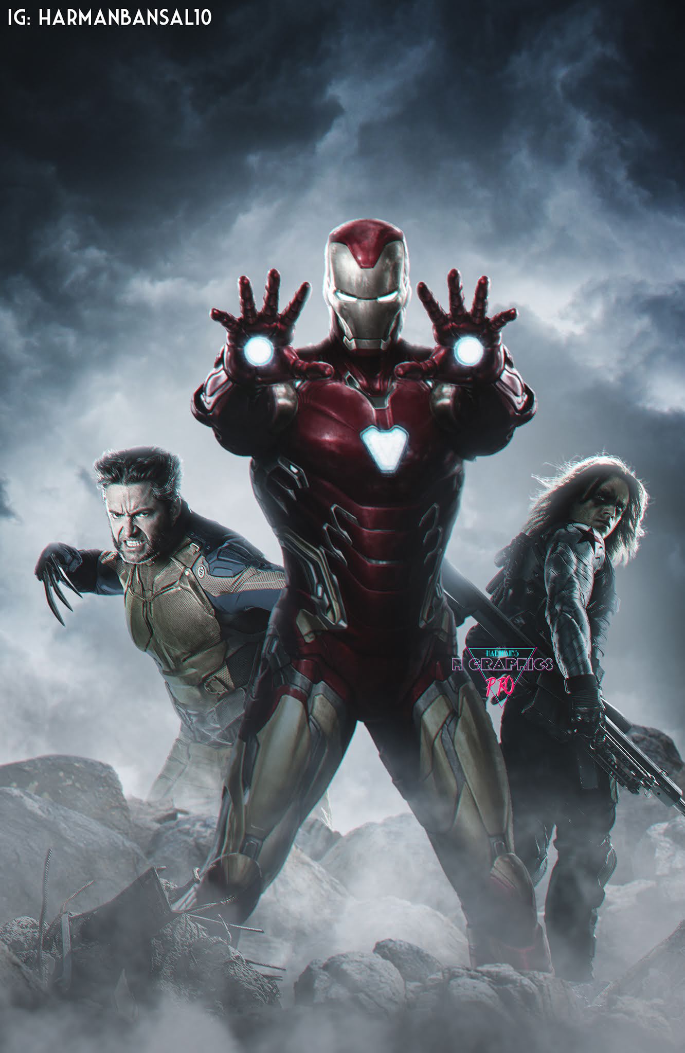 Winter Soldier Vs Iron Man Wallpapers Wallpaper Cave