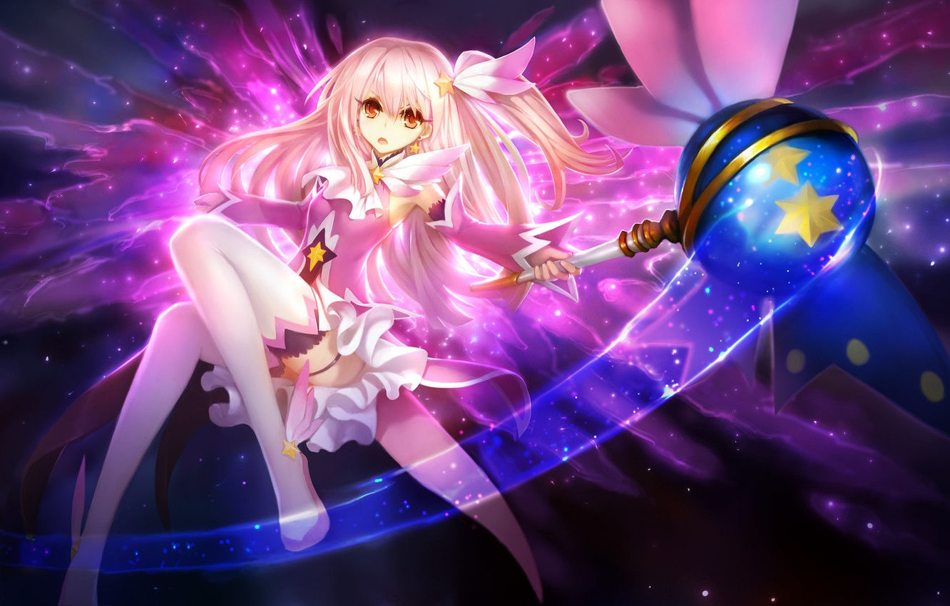 Anime Pink Magic Wallpapers Wallpaper Cave