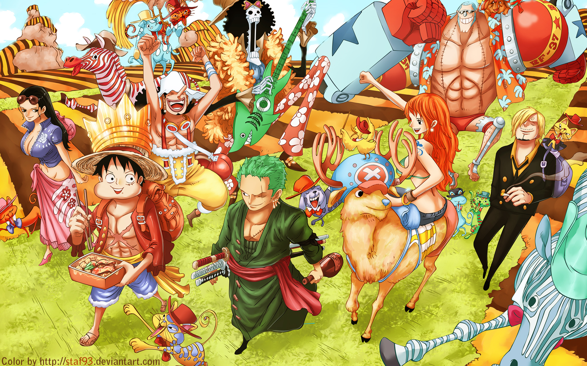 One Piece Dressrosa Wallpapers Wallpaper Cave