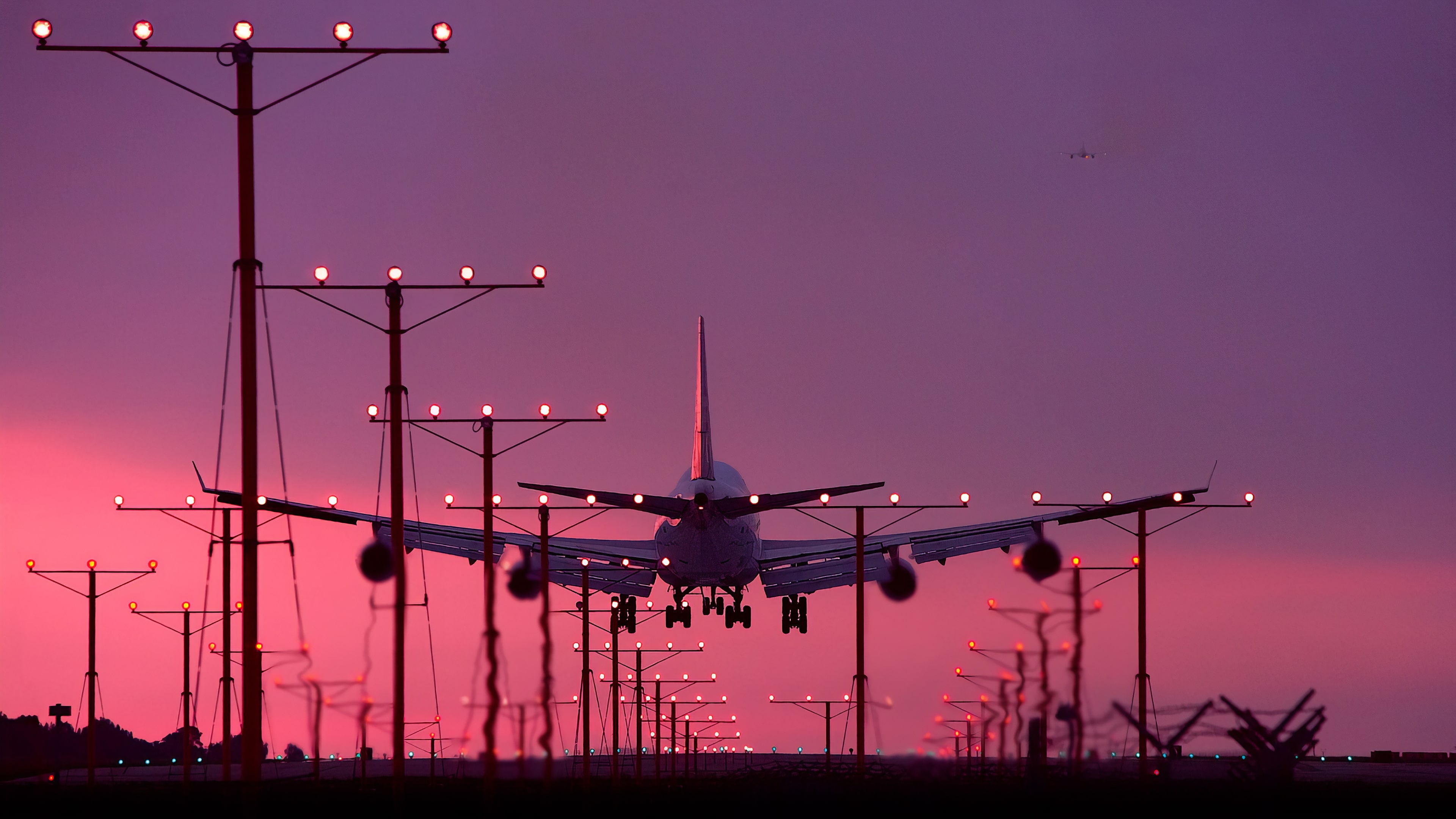 Airplane In Airport Wallpapers Wallpaper Cave