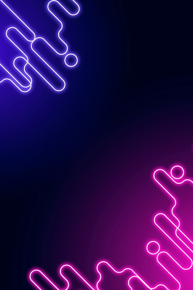 Neon Blue And Purple Wallpapers Wallpaper Cave