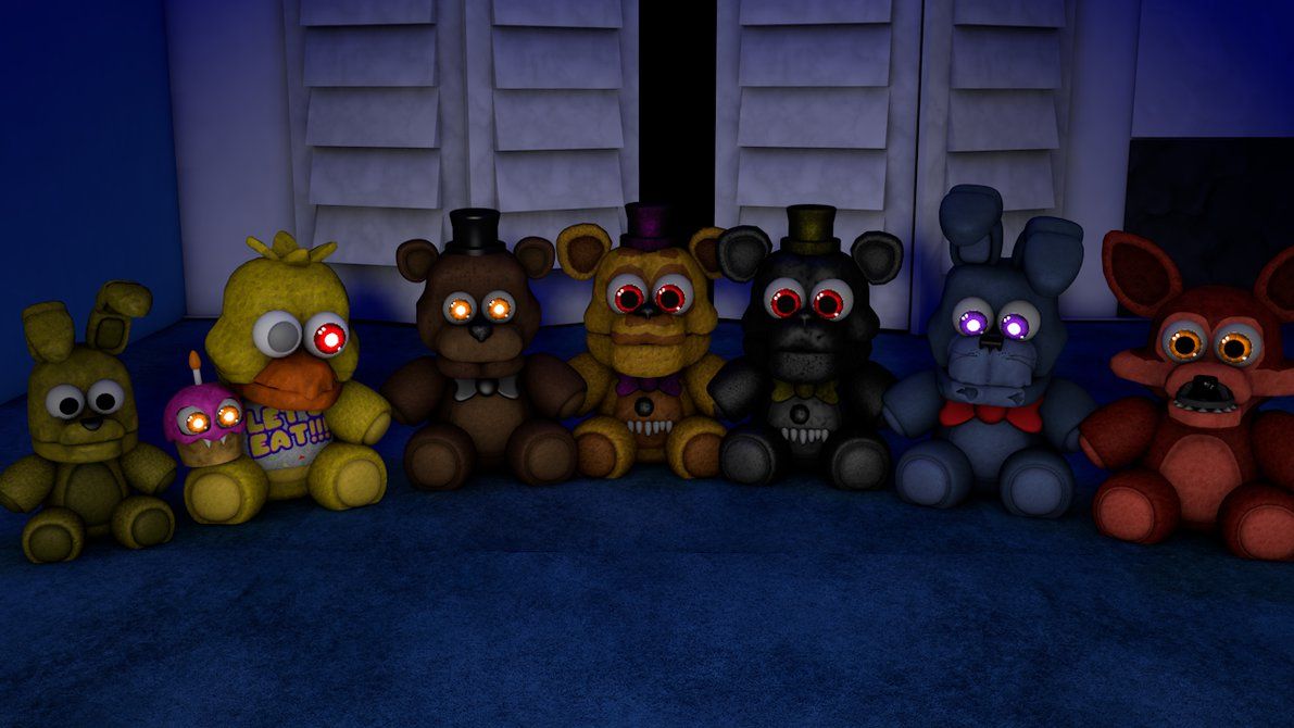 FNAF Plushies Wallpapers Wallpaper Cave