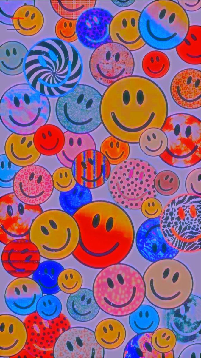 √1000以上 aesthetic trippy melting smiley drippy smiley face wallpaper 350470