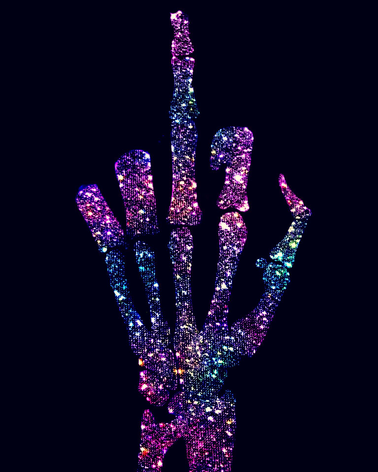 Top 82+ skeleton middle finger wallpaper best