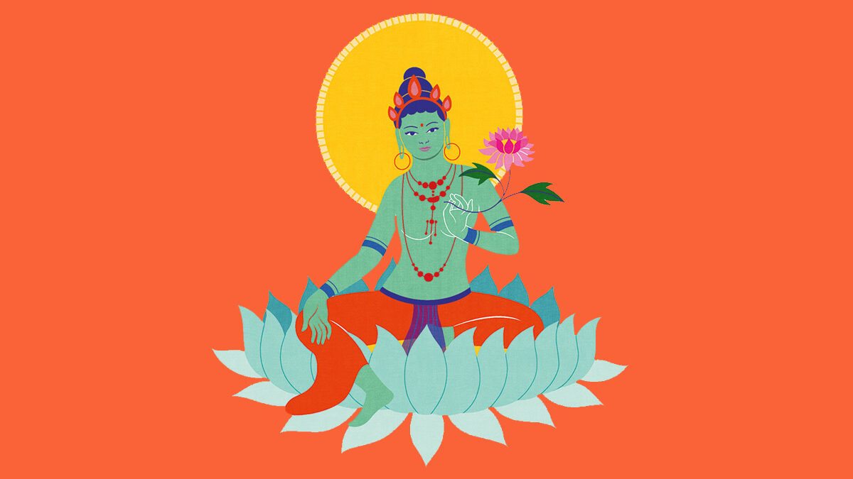 Green Tara Wallpapers Wallpaper Cave