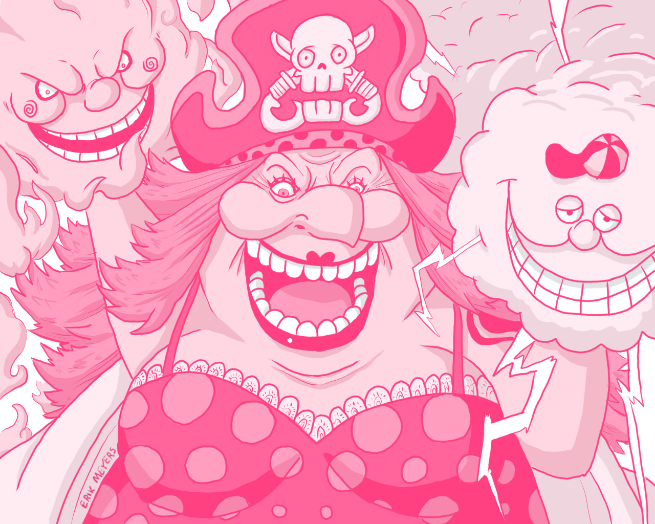 One Piece Big Mom Wallpapers Wallpaper Cave