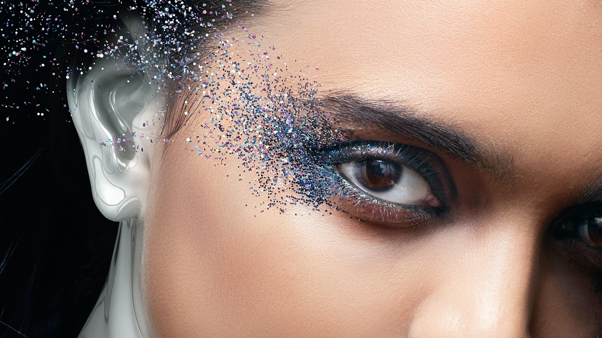 Glitter Eye Wallpapers Wallpaper Cave
