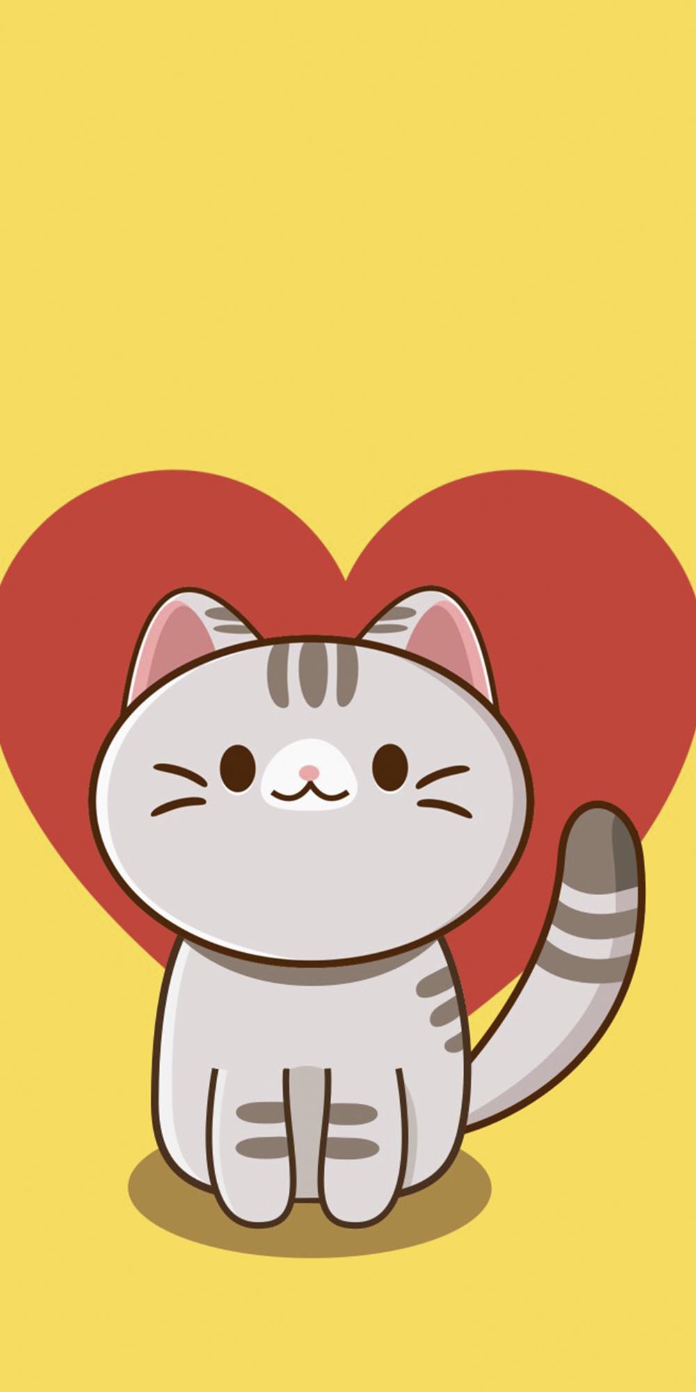 Kawaii Cats Wallpapers Wallpaper Cave