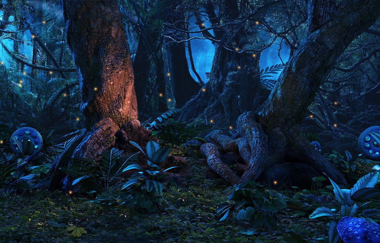 Jungle Night Wallpapers Wallpaper Cave