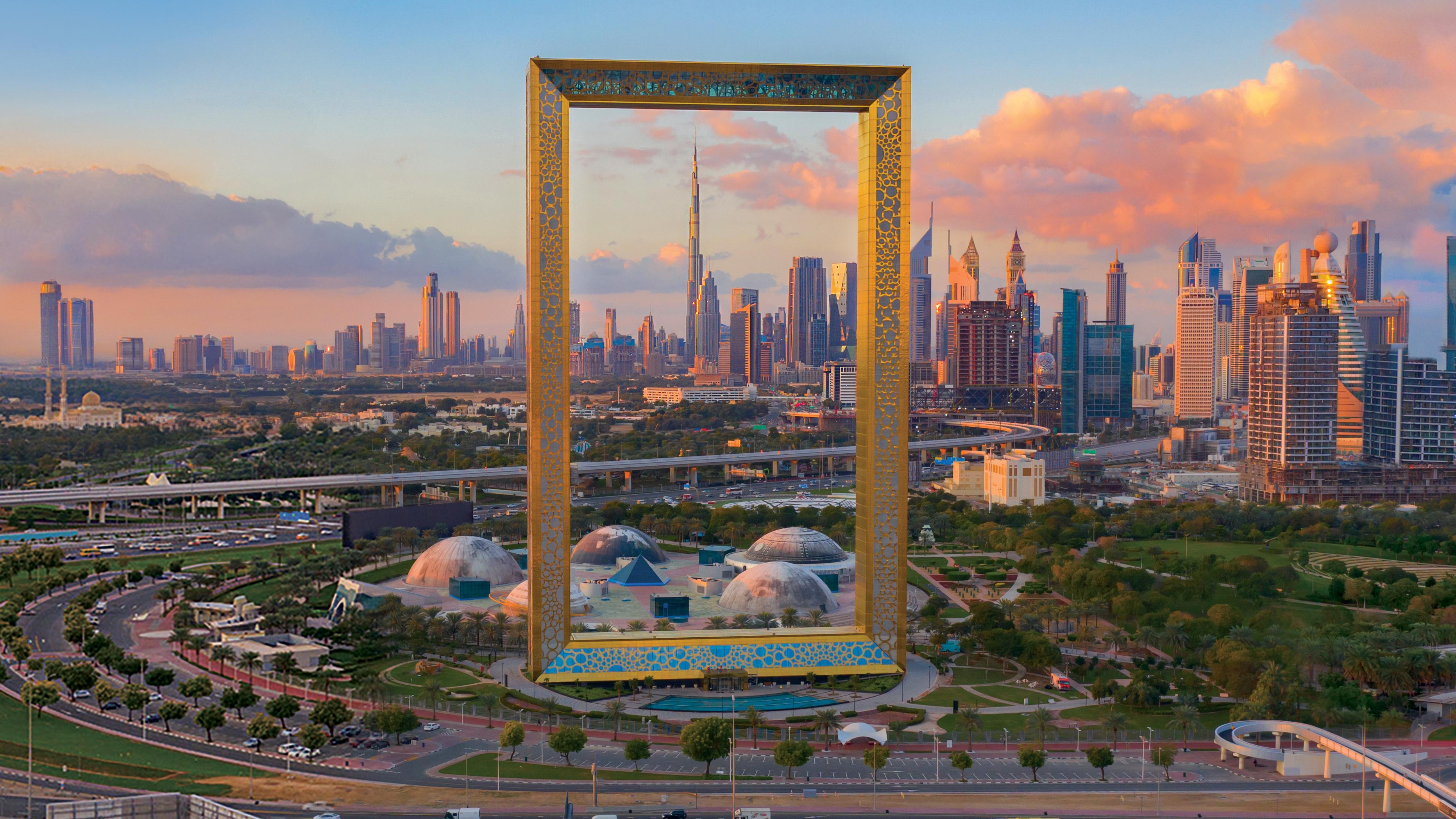 Dubai Frame Wallpapers Wallpaper Cave