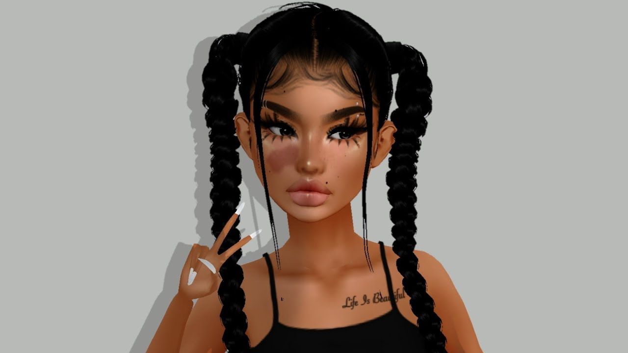 Imvu Black Girls Wallpapers Wallpaper Cave