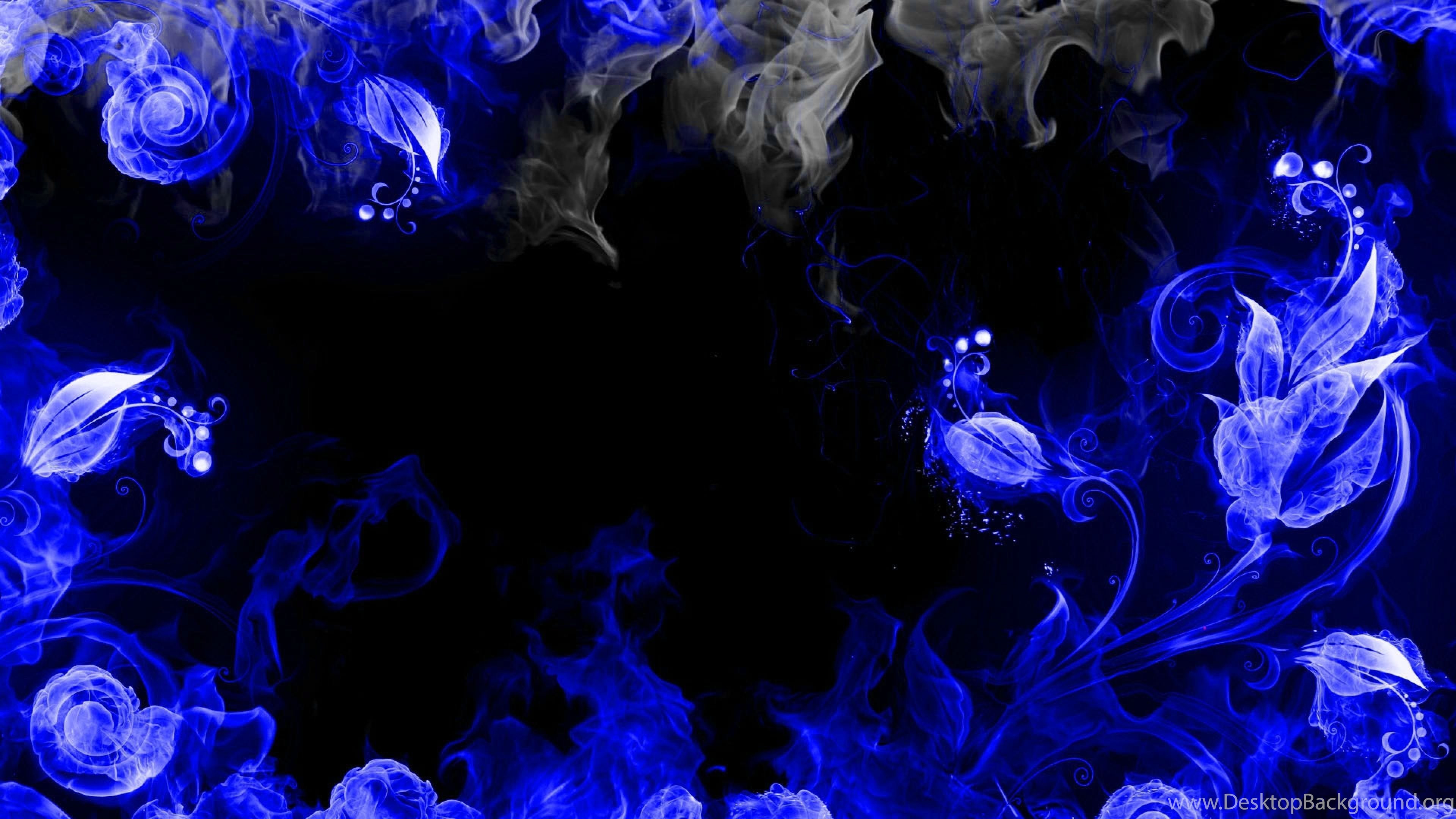 Blue Black 4k Wallpapers Wallpaper Cave