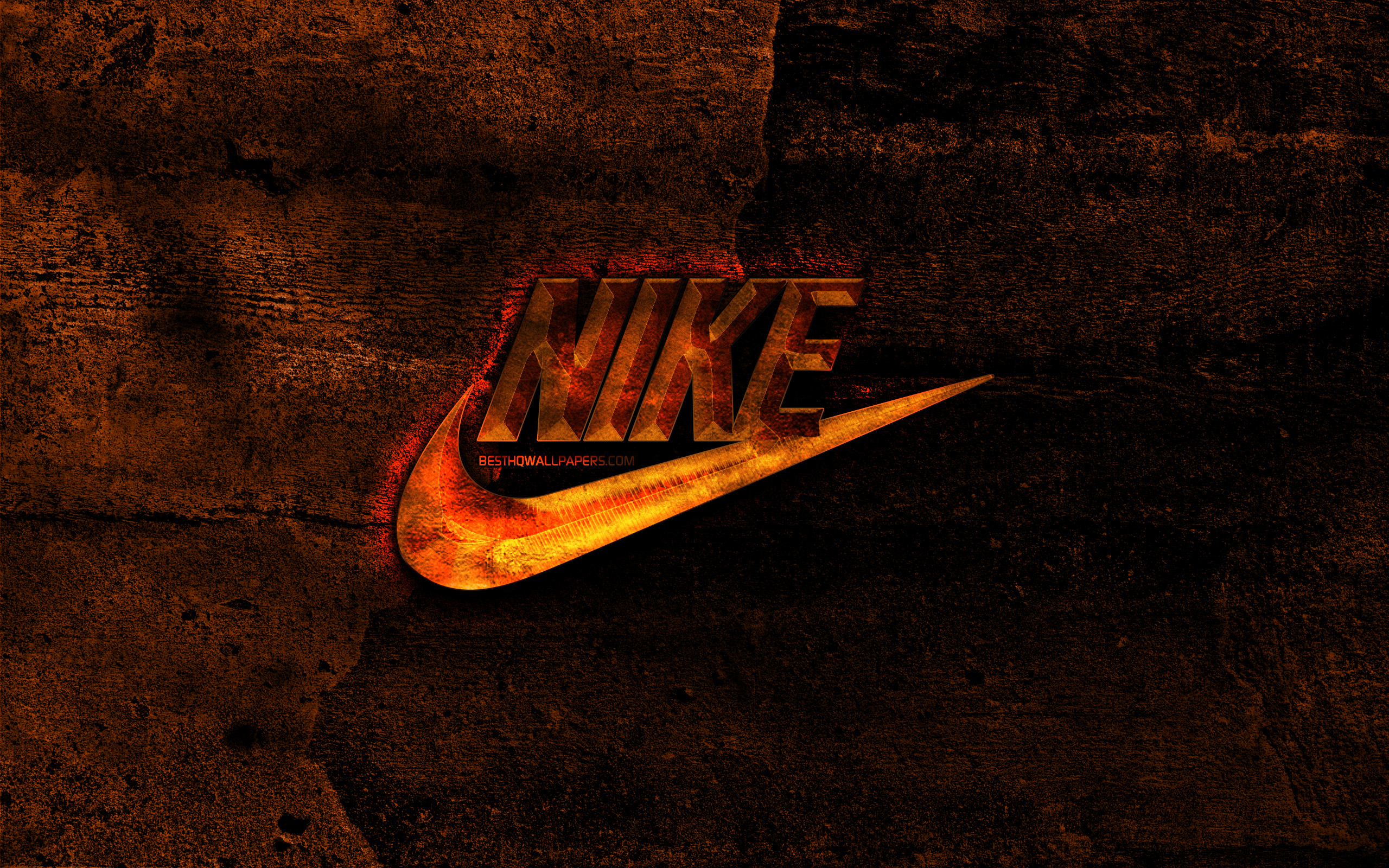 Orange Nike Wallpapers Wallpaper Cave