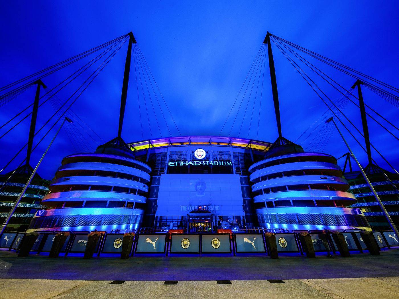 Manchester City Stadium Wallpapers Wallpaper Cave