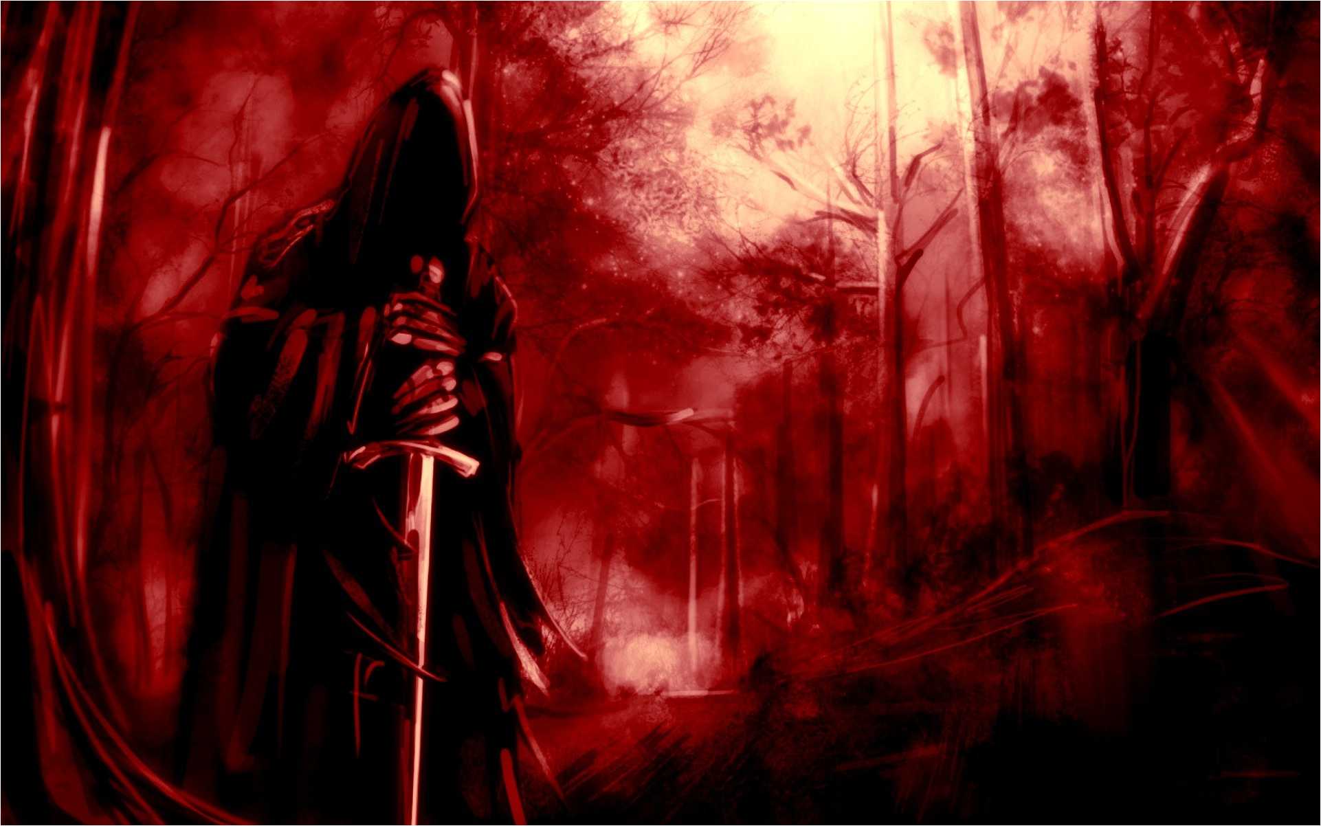 Red Grim Reaper Wallpapers Wallpaper Cave