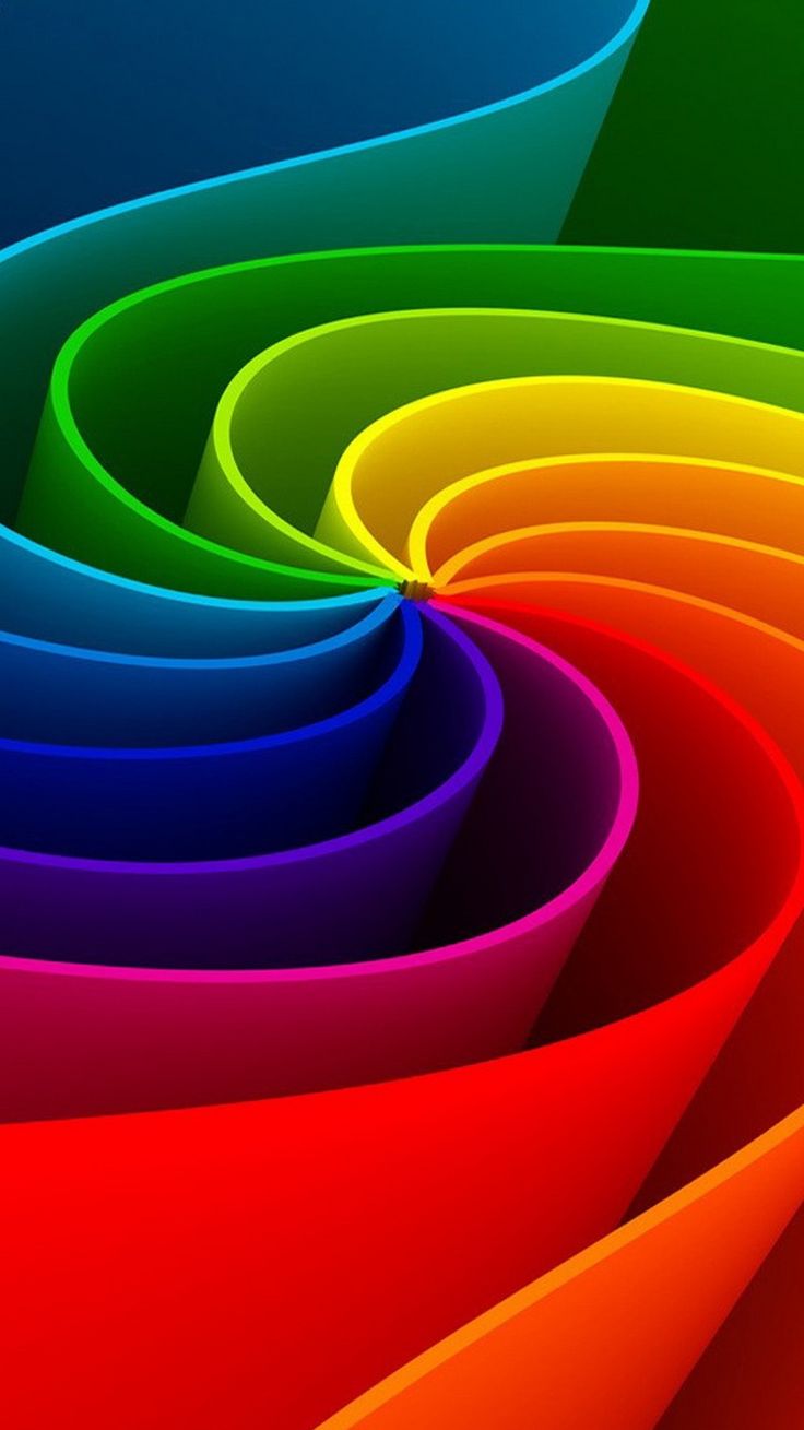 Rainbow Swirl Wallpapers Wallpaper Cave