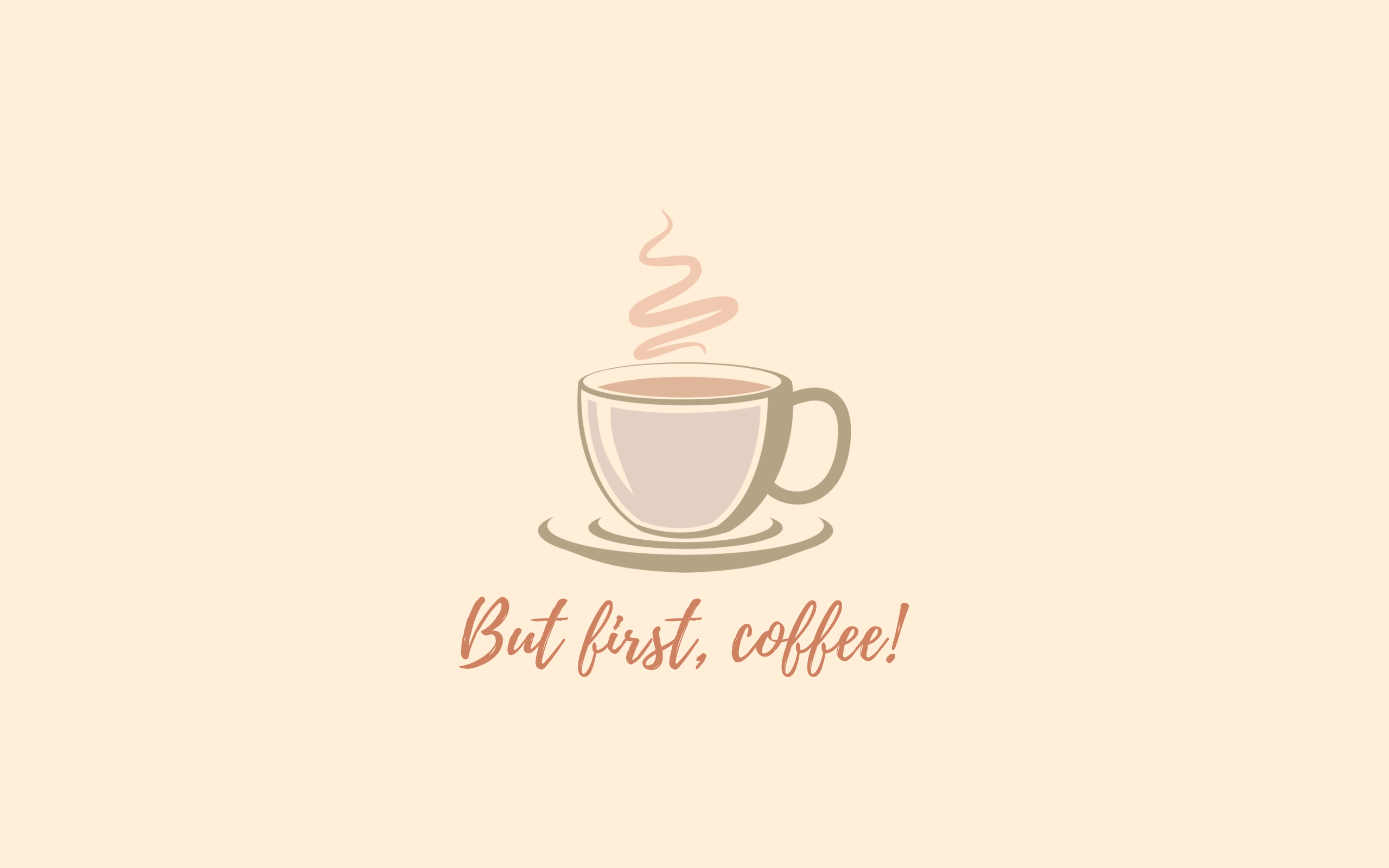 Aesthetic Coffee Computer Wallpapers Wallpaper Cave