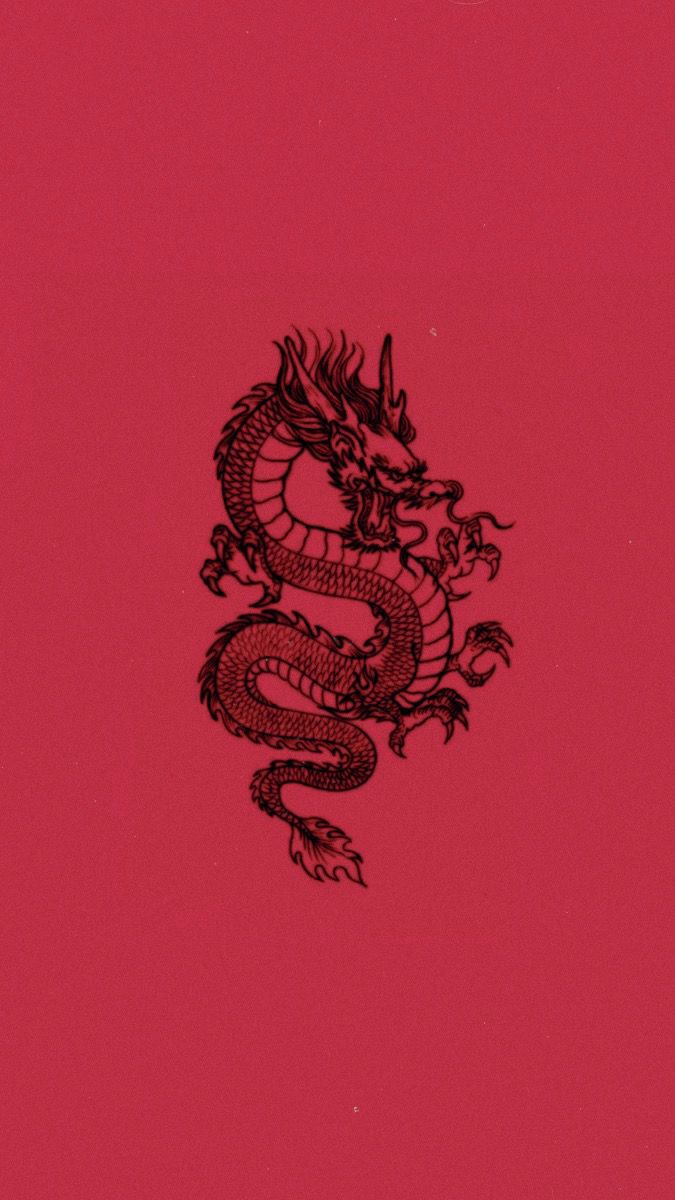 Red Dragon Aesthetic Wallpapers Wallpaper Cave