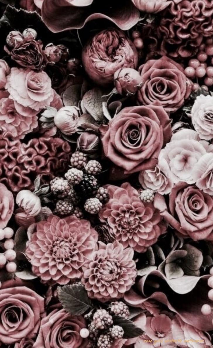Rose Gold Pink Aesthetic Wallpaper Desktop