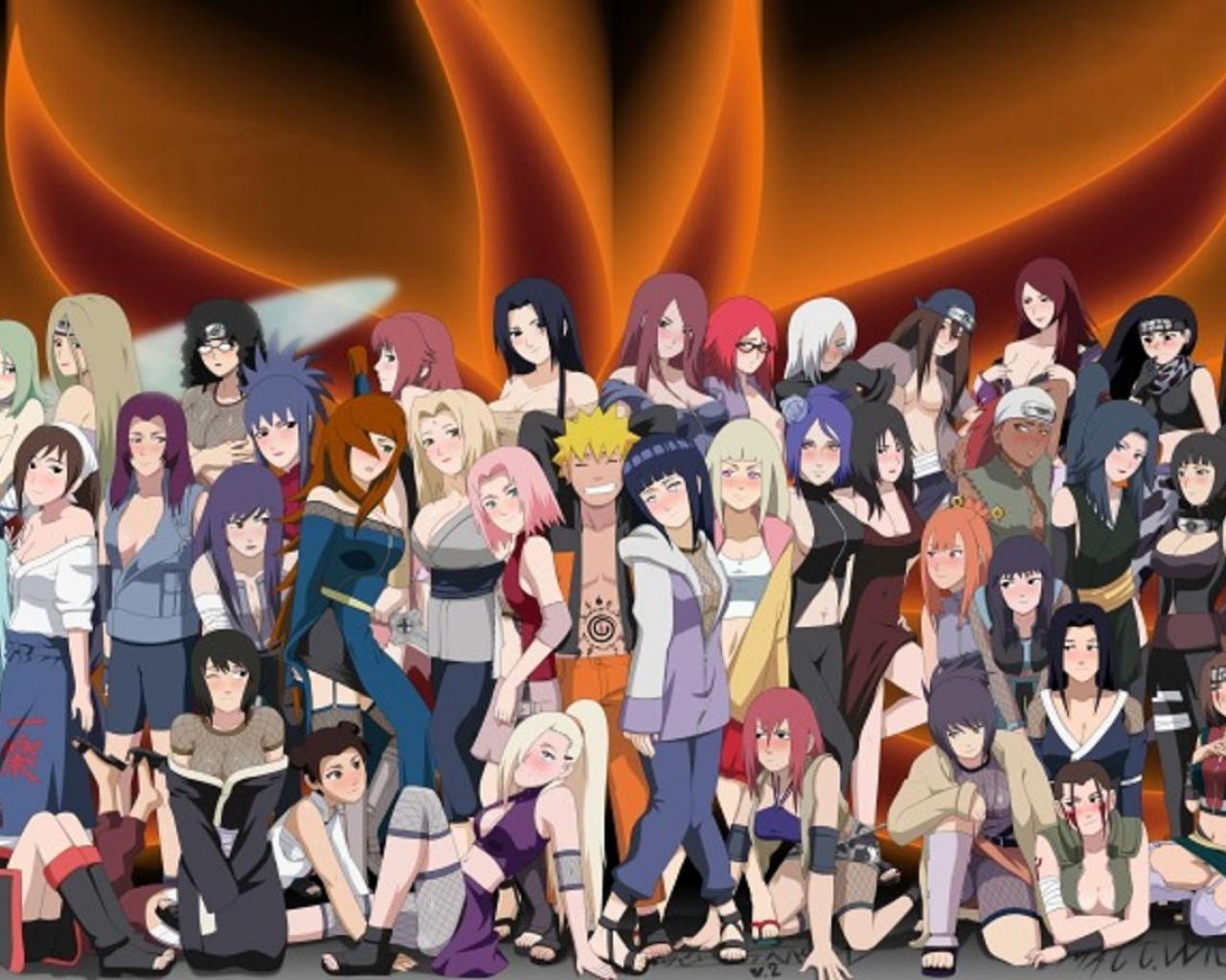 Naruto Girls Desktop Wallpapers Wallpaper Cave