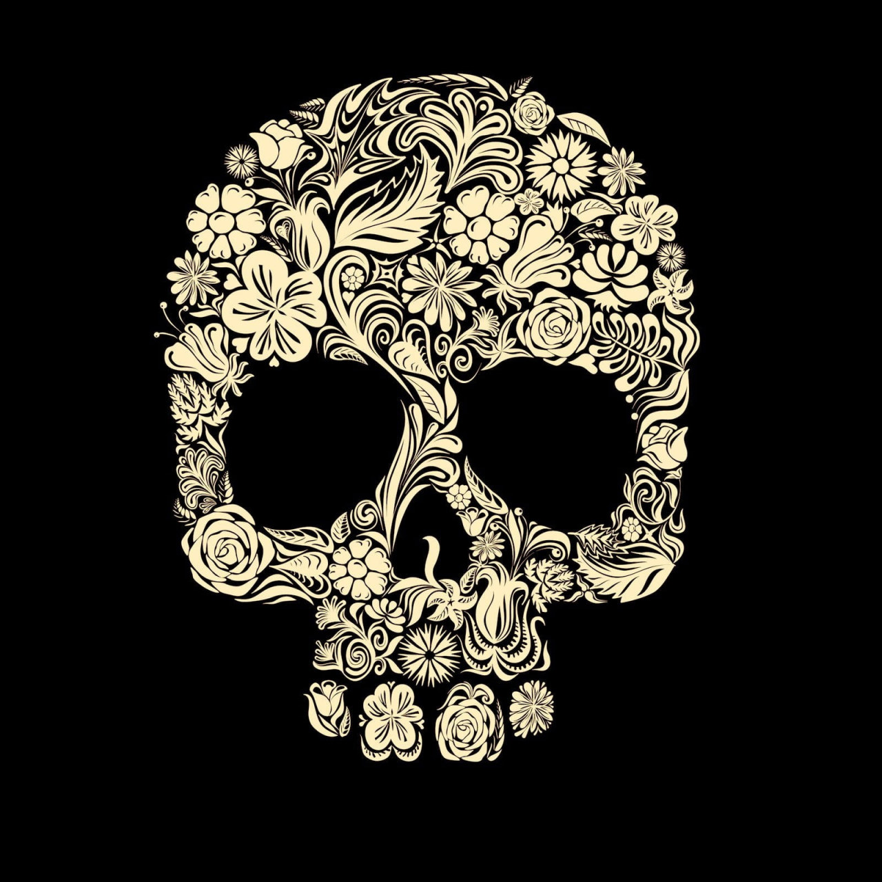 Sad Skull Wallpapers Wallpaper Cave