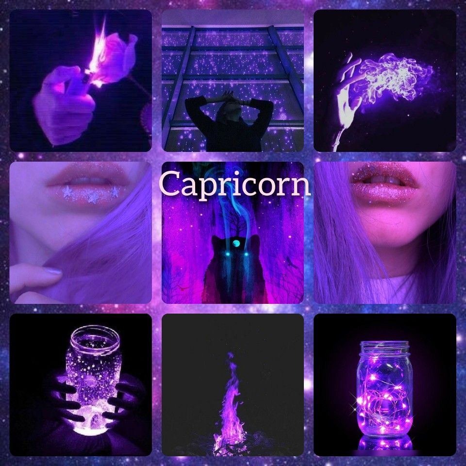 Purple Capricorn Wallpapers Wallpaper Cave