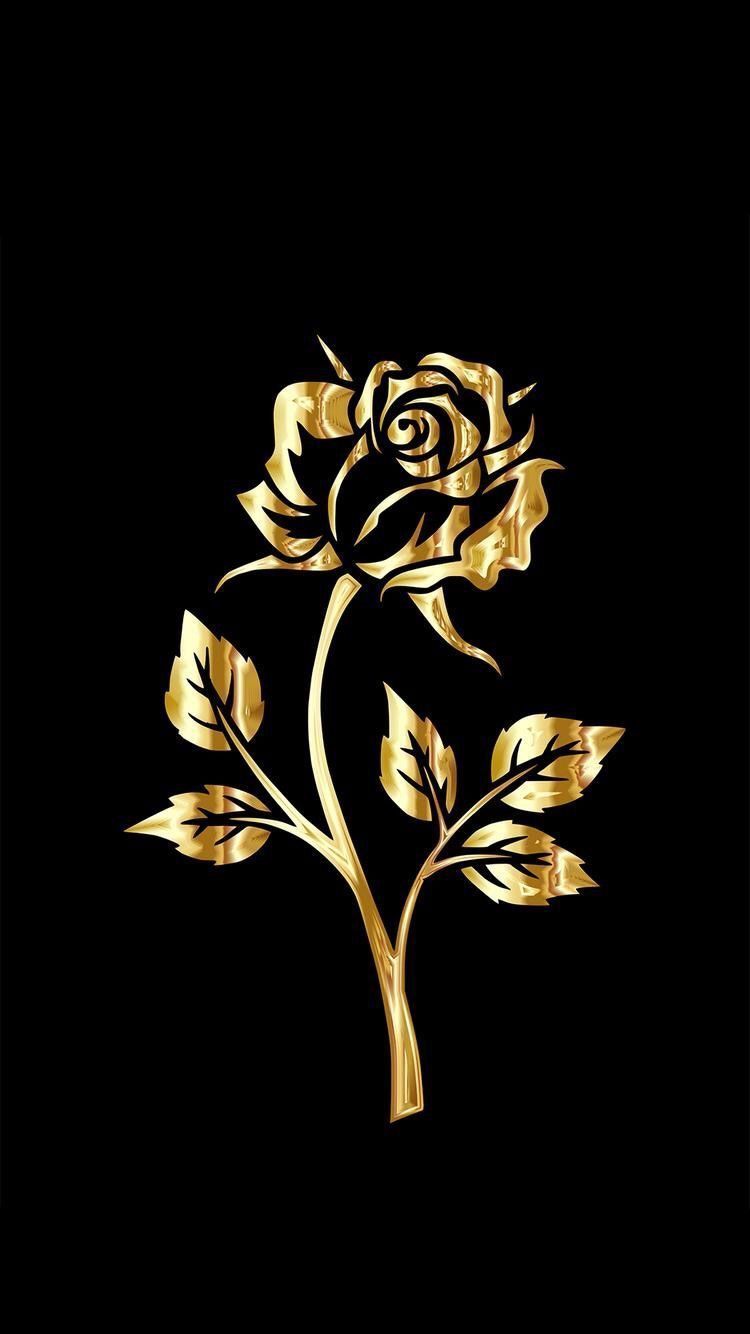 Golden Flowers Wallpapers Wallpaper Cave