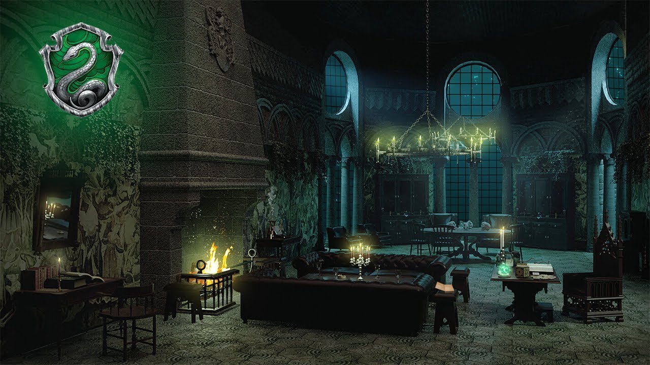 Slytherin Common Room Wallpapers Wallpaper Cave