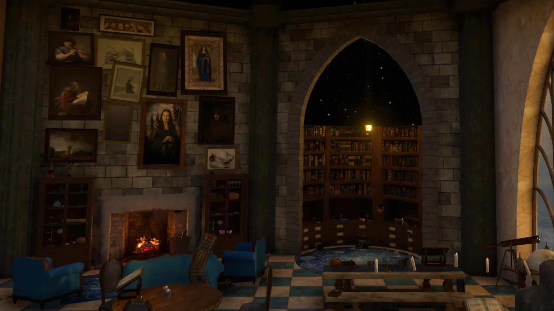 Ravenclaw Common Room Wallpapers Wallpaper Cave