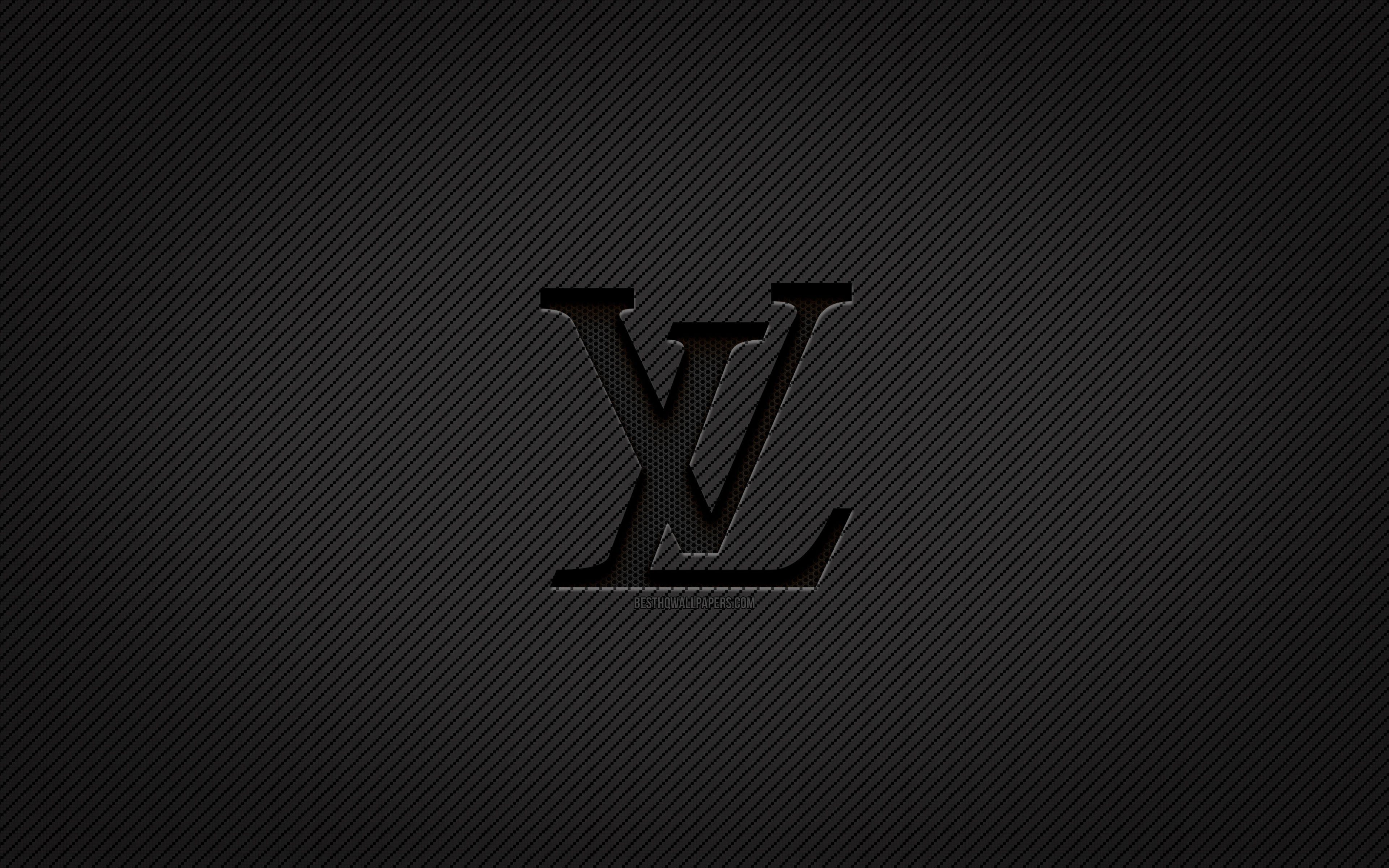 Black LV 4k Computer Wallpapers Wallpaper Cave