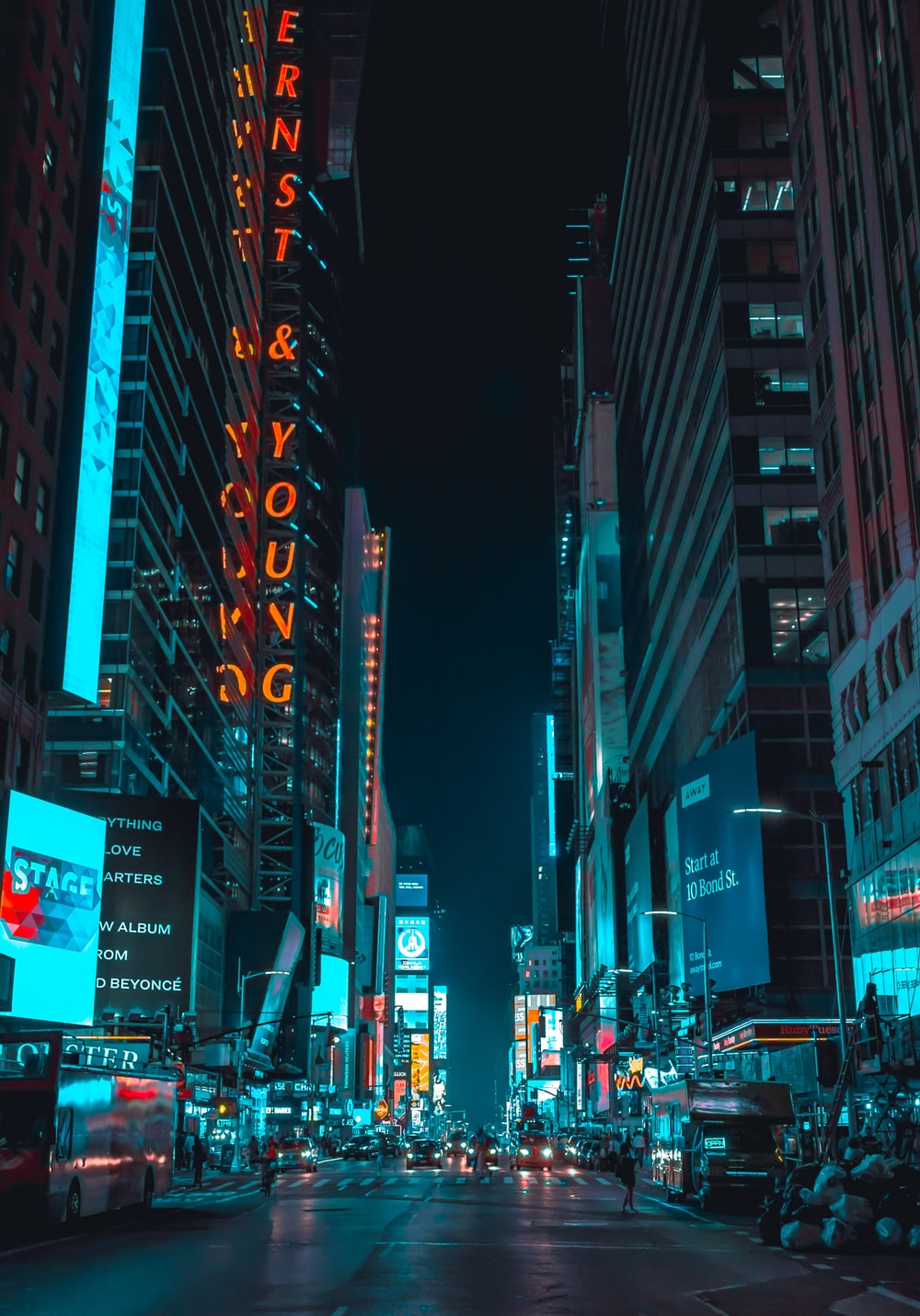 New York Night Phone Wallpapers Wallpaper Cave