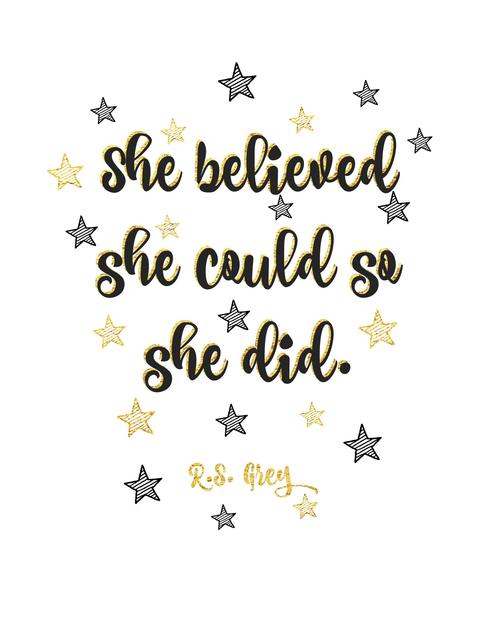 She Believed She Could So She Did Wallpapers Wallpaper Cave