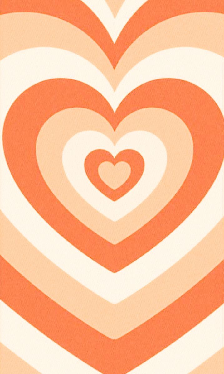 79+ Background Orange Hearts For FREE My