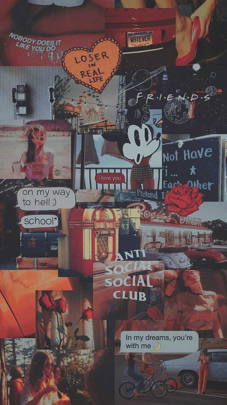 Red Retro Aesthetic Wallpapers Wallpaper Cave